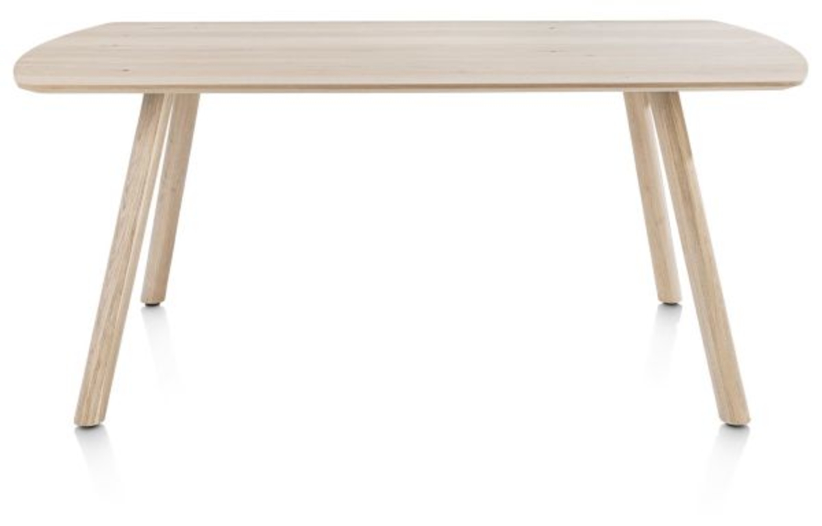 XOOON Niora, Tisch 180 x 100 cm - rechteckig - Holz Fuss -  - 1