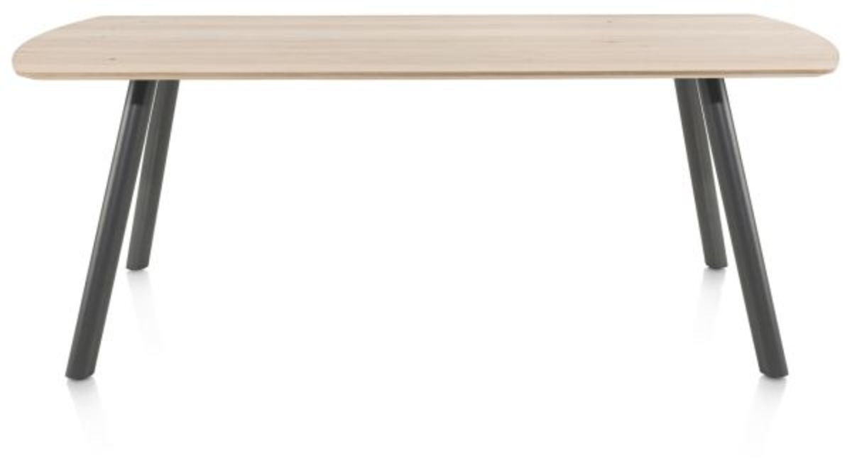 XOOON Niora, Tisch 210 x 100 cm - rechteckig - Metall Fuss -  - 1