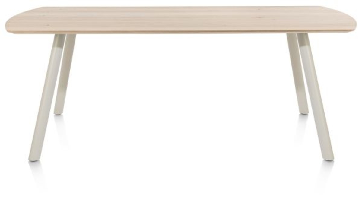 XOOON Niora, Tisch 210 x 100 cm - rechteckig - Metall Fuss -  - 1