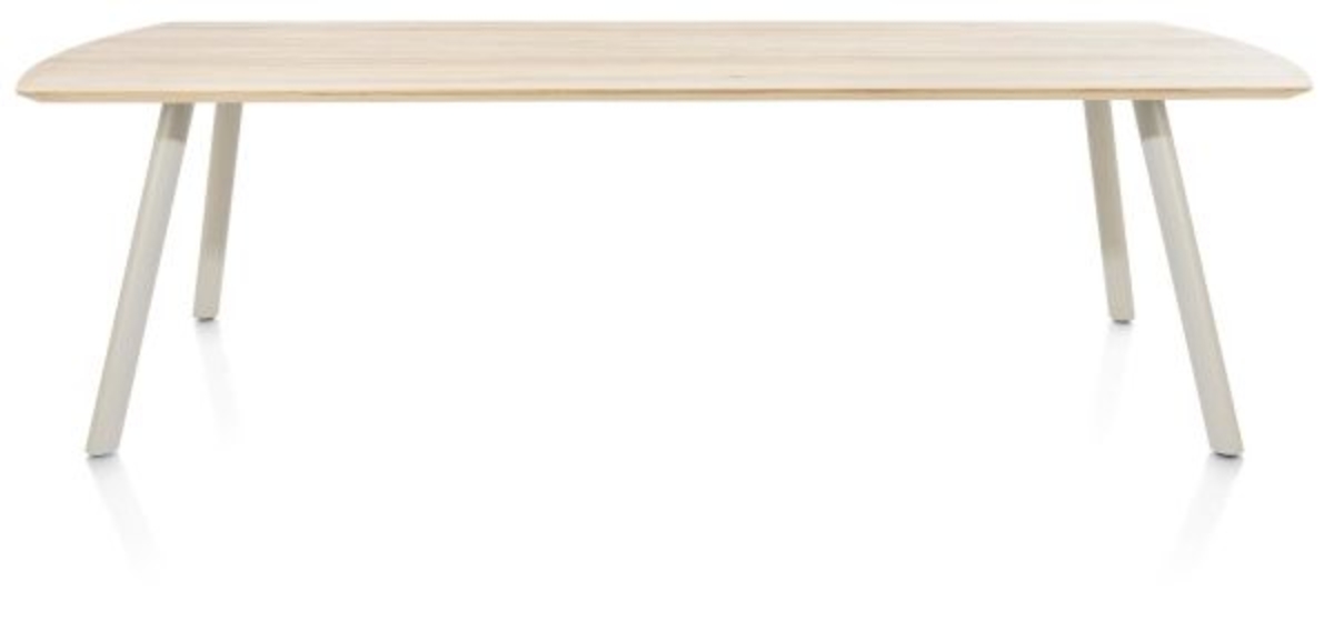 XOOON Niora, Tisch 270 x 100 cm - rechteckig - Metall Fuss -  - 1
