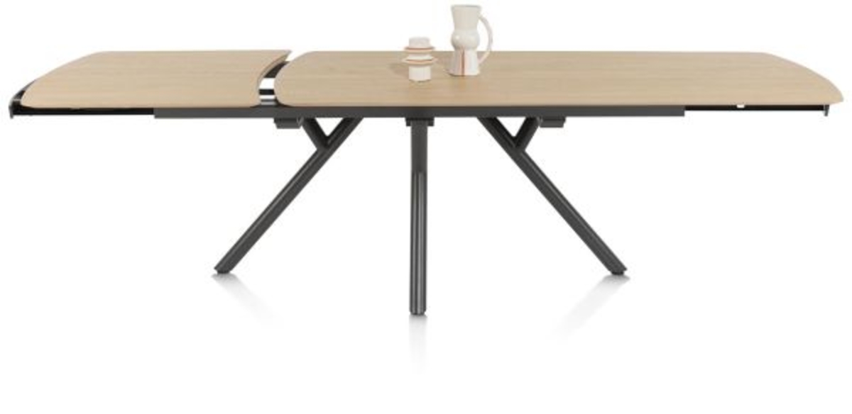 XOOON Novello, Ausziehtisch 200 (+ 78) x 100 cm - Beige, Braun - 2