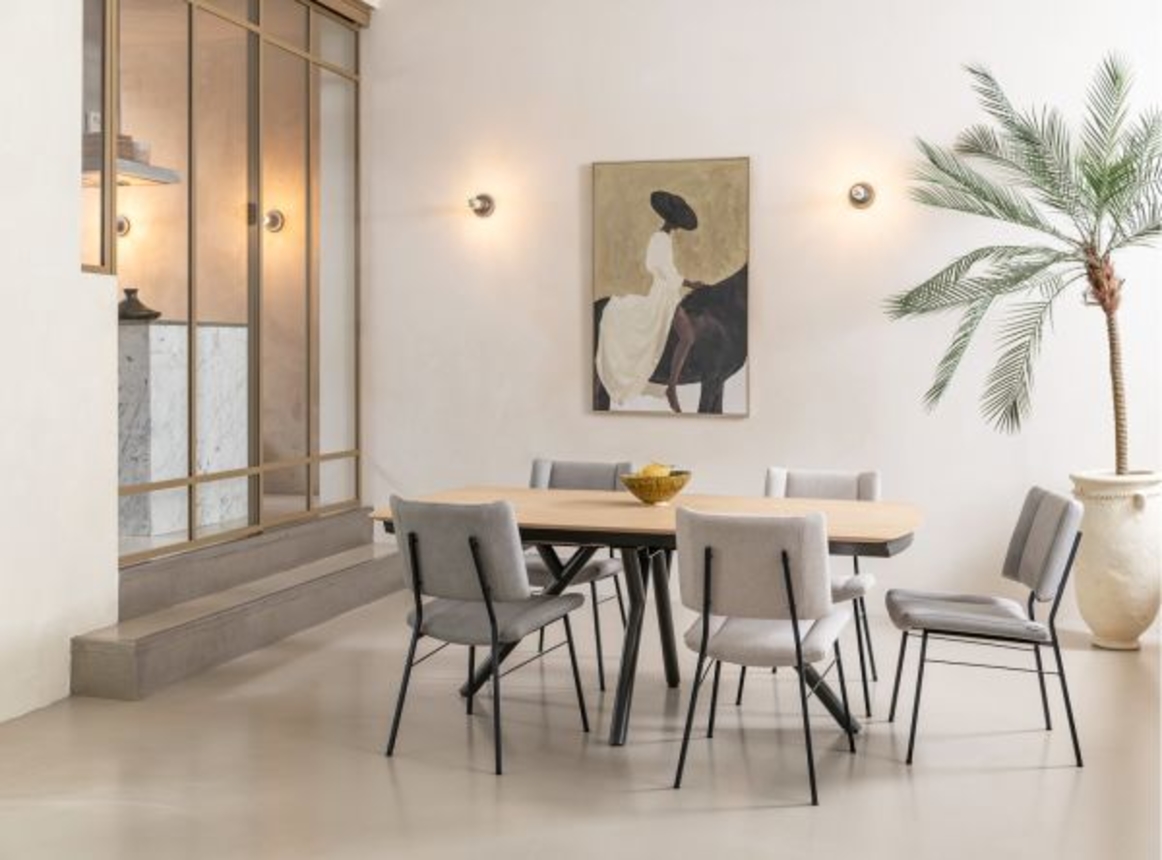 XOOON Novello, Ausziehtisch 200 (+ 78) x 100 cm - Braun - 8