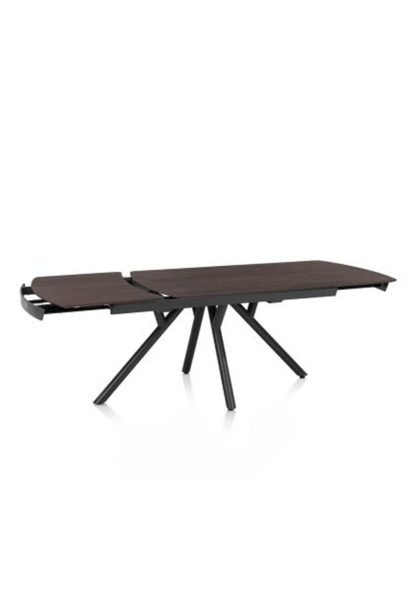 XOOON Novello, Ausziehtisch 170 (+ 60) x 100 cm - Braun - 4