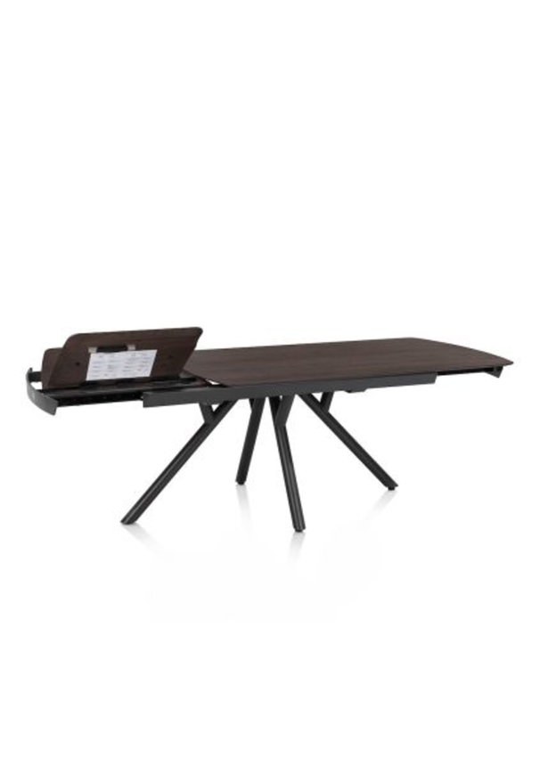 XOOON Novello, Ausziehtisch 170 (+ 60) x 100 cm - Braun - 5