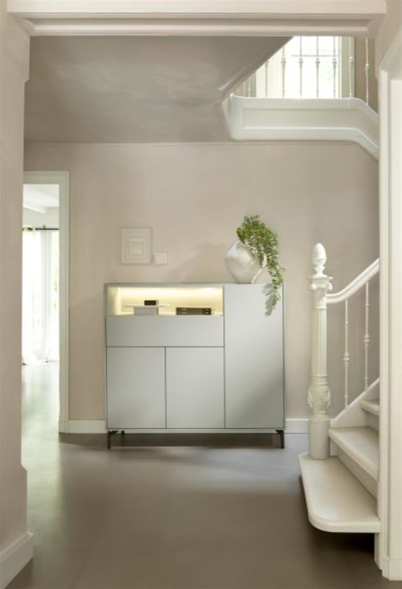 XOOON Noon, Lowboard 170 cm - 2-Tueren + 2-Laden - komplet silk grey -  - 10