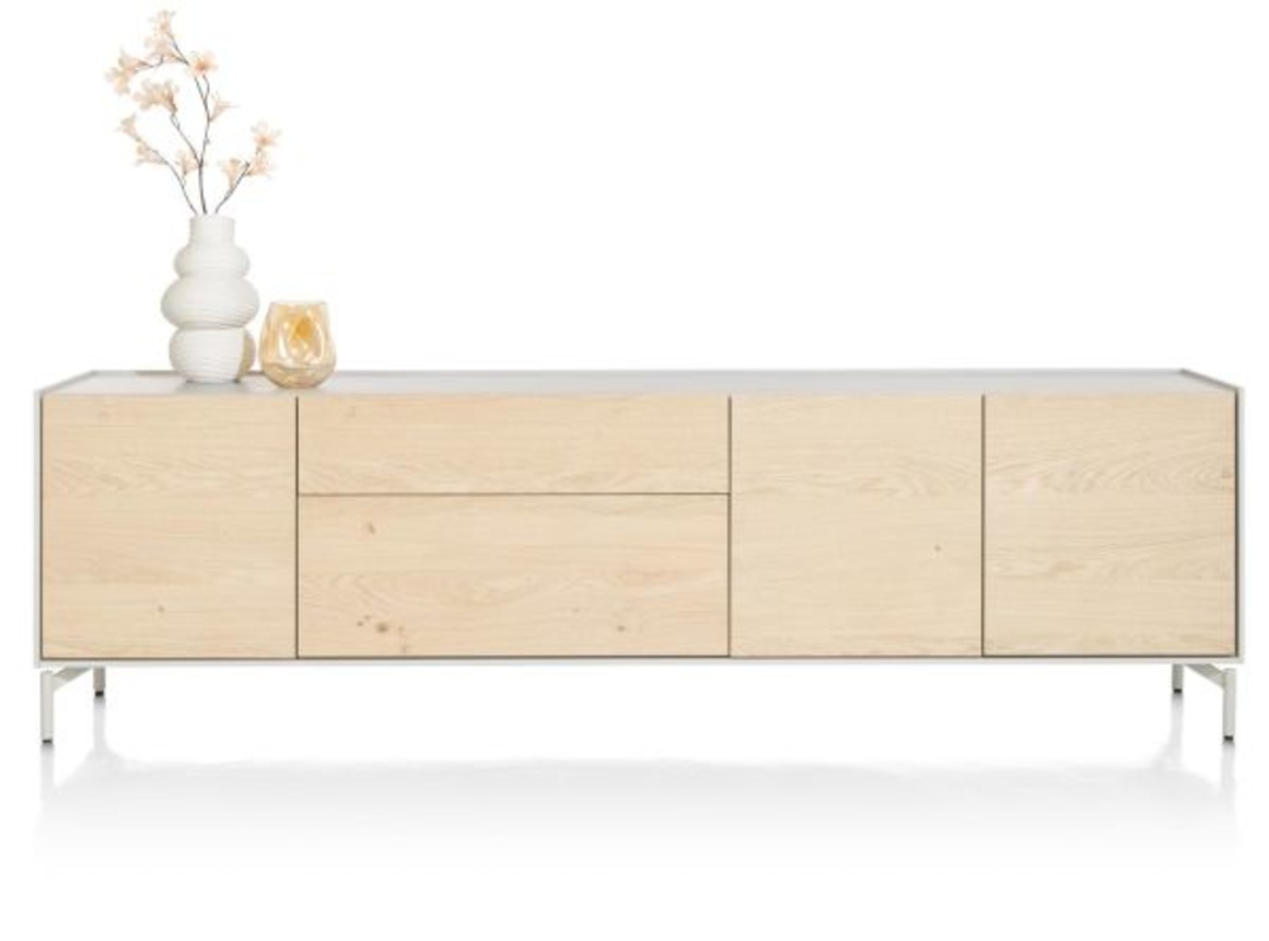 XOOON Niora, Sideboard 240 cm - 3-Tueren + 2-Laden -  - 1