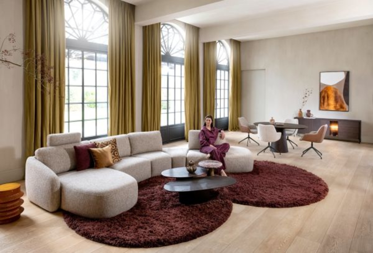 XOOON Trenton, Sideboard 240 cm. - 2 türen + 3 schubladen + 2 nischen -  - 11