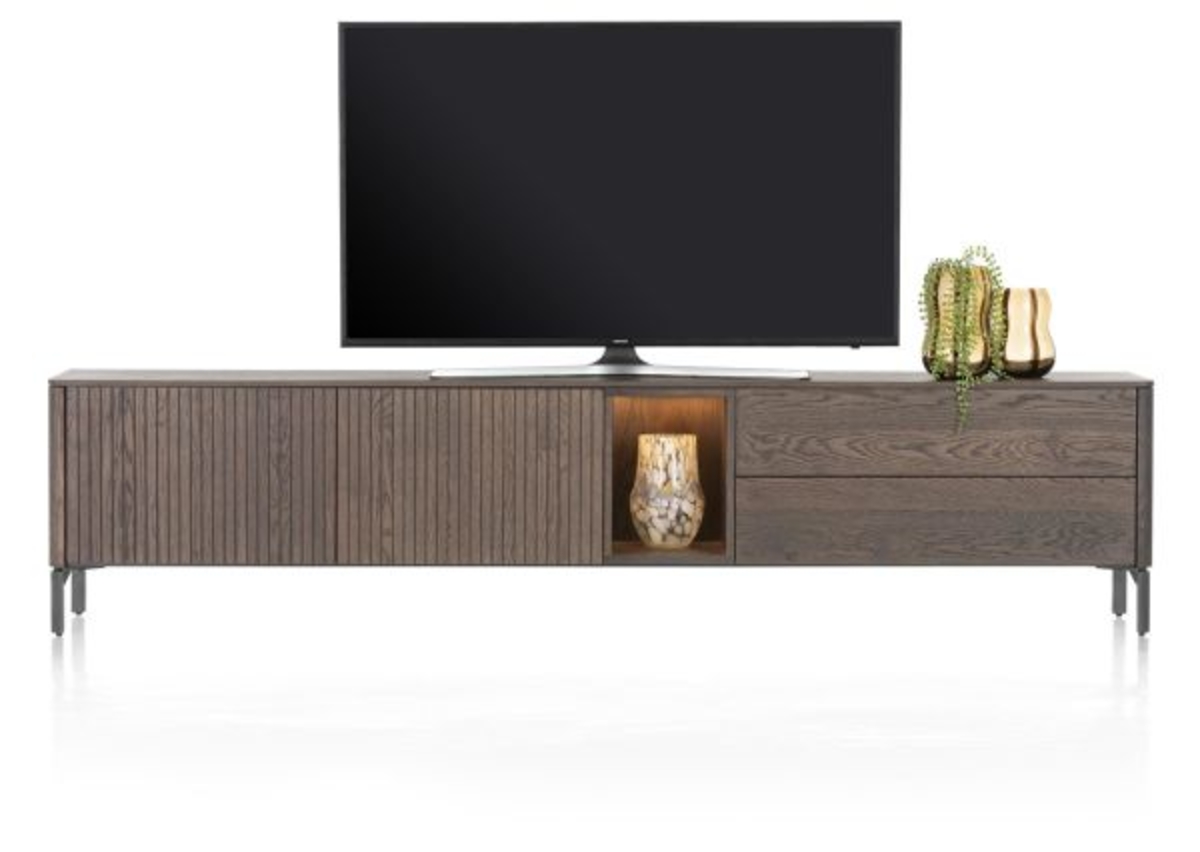 XOOON Trenton, Lowboard 240 cm - 2-Türen + 2-Laden + 1-Nische -  - 1