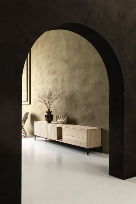 XOOON Trenton, Lowboard 240 cm - 2-Türen + 2-Laden + 1-Nische -  - 7