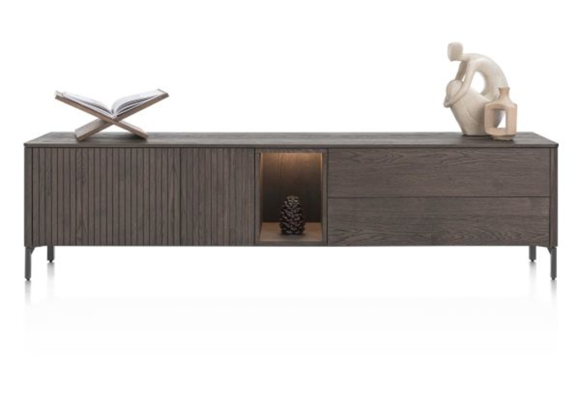 XOOON Trenton, Lowboard 210 cm - 2-Türen + 2-Laden + 1-Nische -  - 1