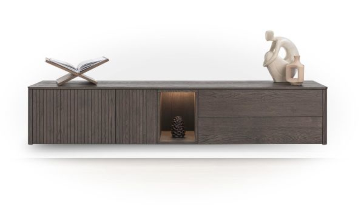 XOOON Trenton, Lowboard 210 cm - 2-Türen + 2-Laden + 1-Nische -  - 2