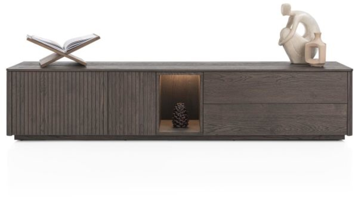 XOOON Trenton, Lowboard 210 cm - 2-Türen + 2-Laden + 1-Nische -  - 3