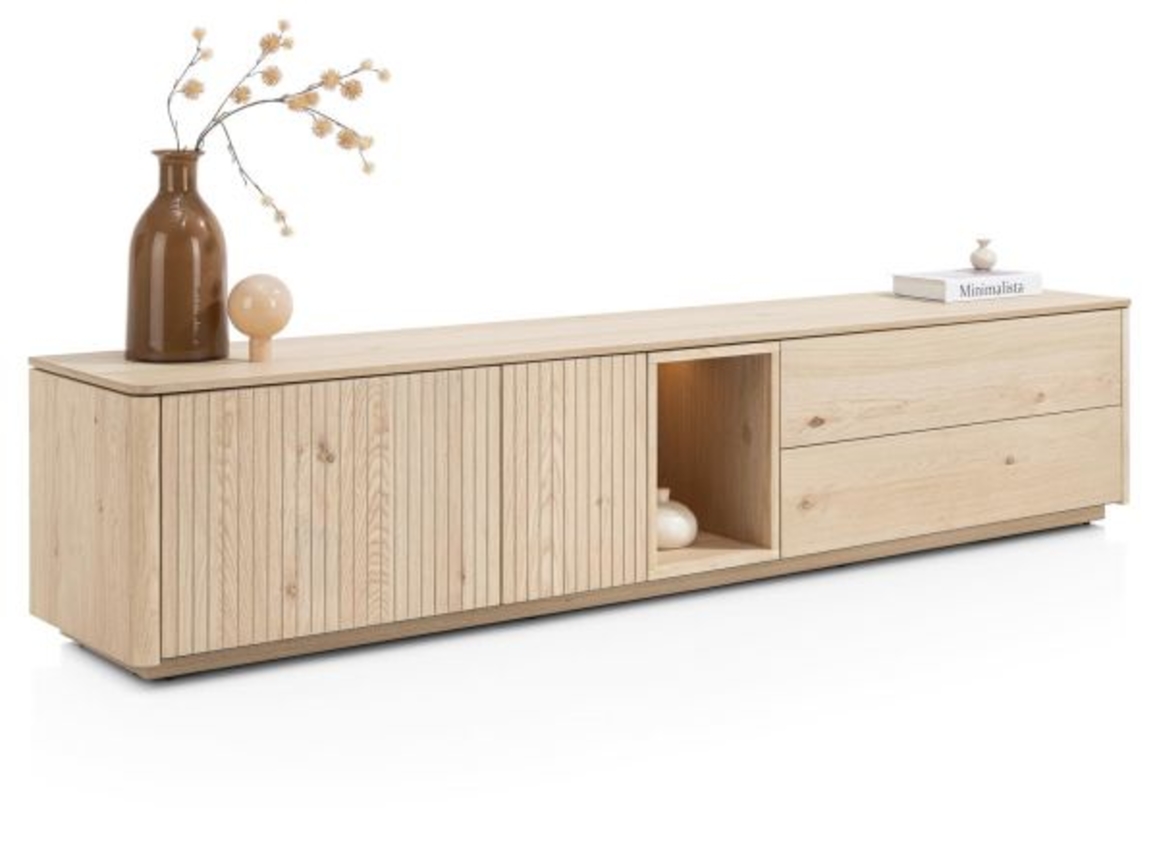 XOOON Trenton, Lowboard 210 cm - 2-Türen + 2-Laden + 1-Nische -  - 4