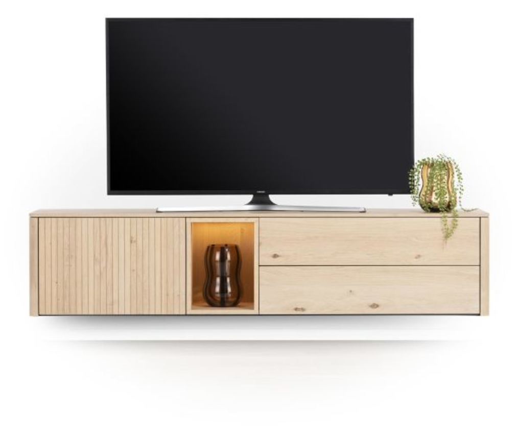 XOOON Trenton, Lowboard 180 cm - 1-Tür + 2-Laden + 1-Nische -  - 2