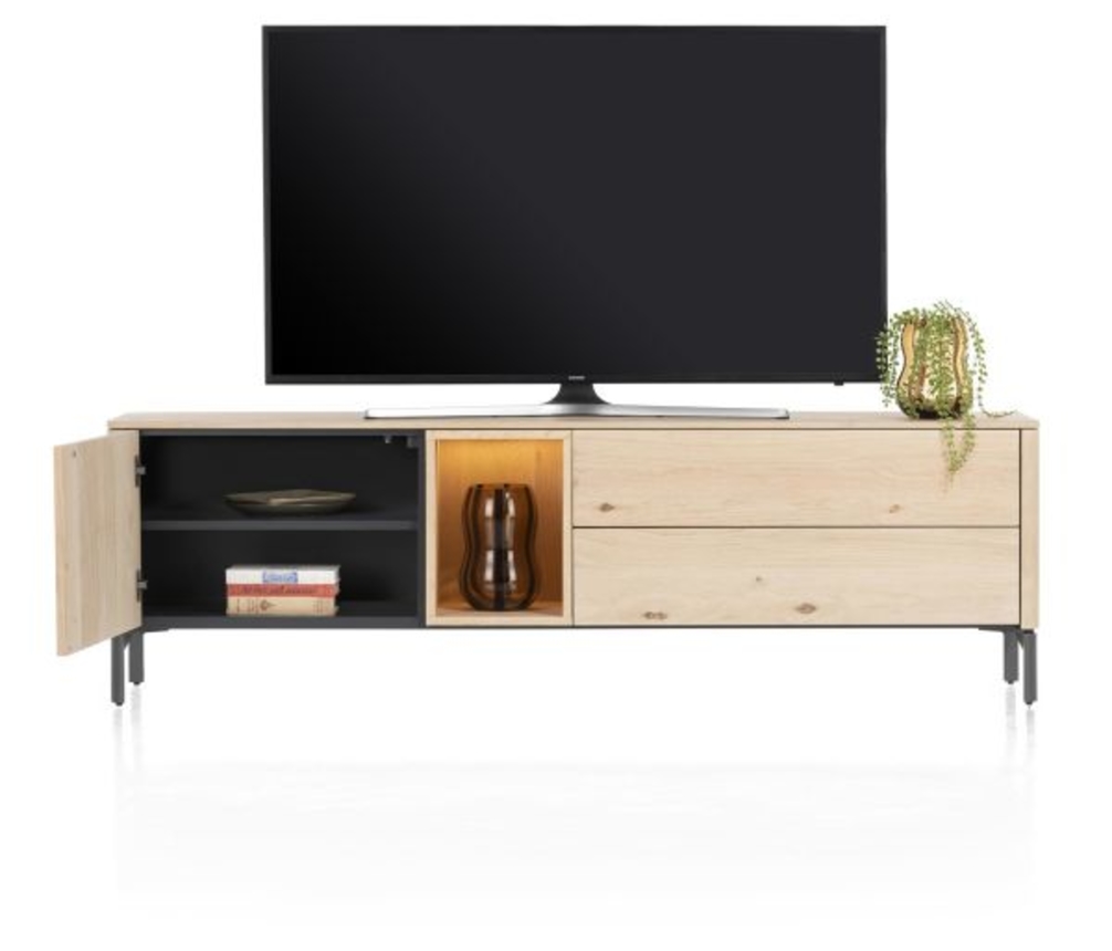 XOOON Trenton, Lowboard 180 cm - 1-Tür + 2-Laden + 1-Nische -  - 5