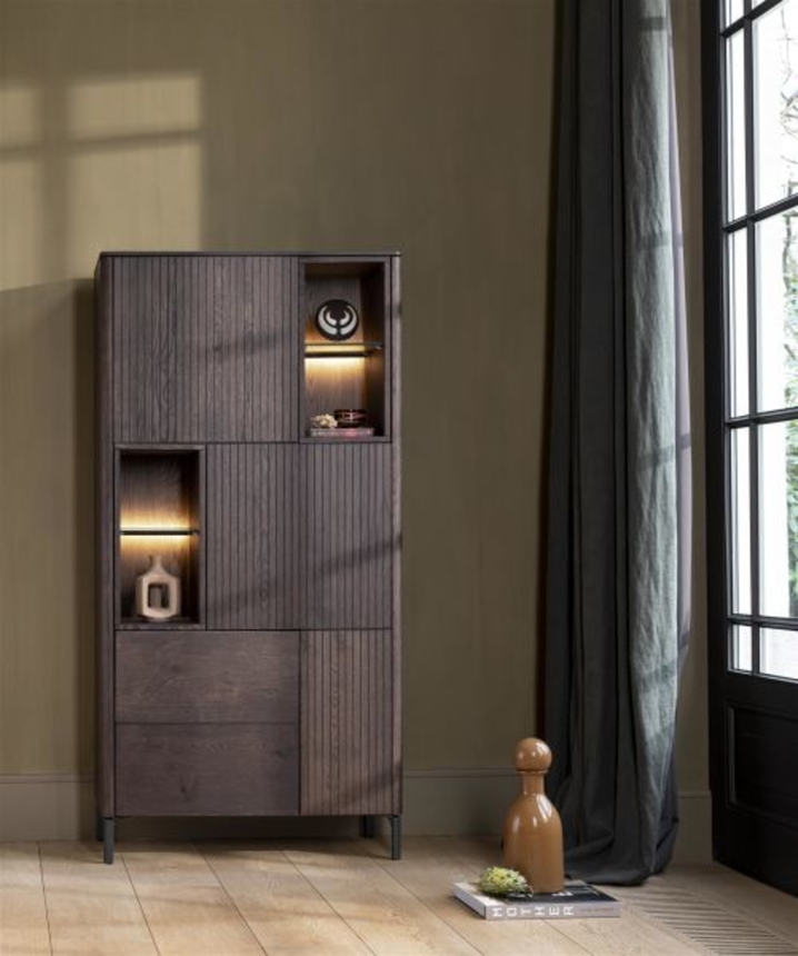 XOOON Trenton, Schrank 95 cm - 3-Türen + 2-Laden + 4-Nischen -  - 5