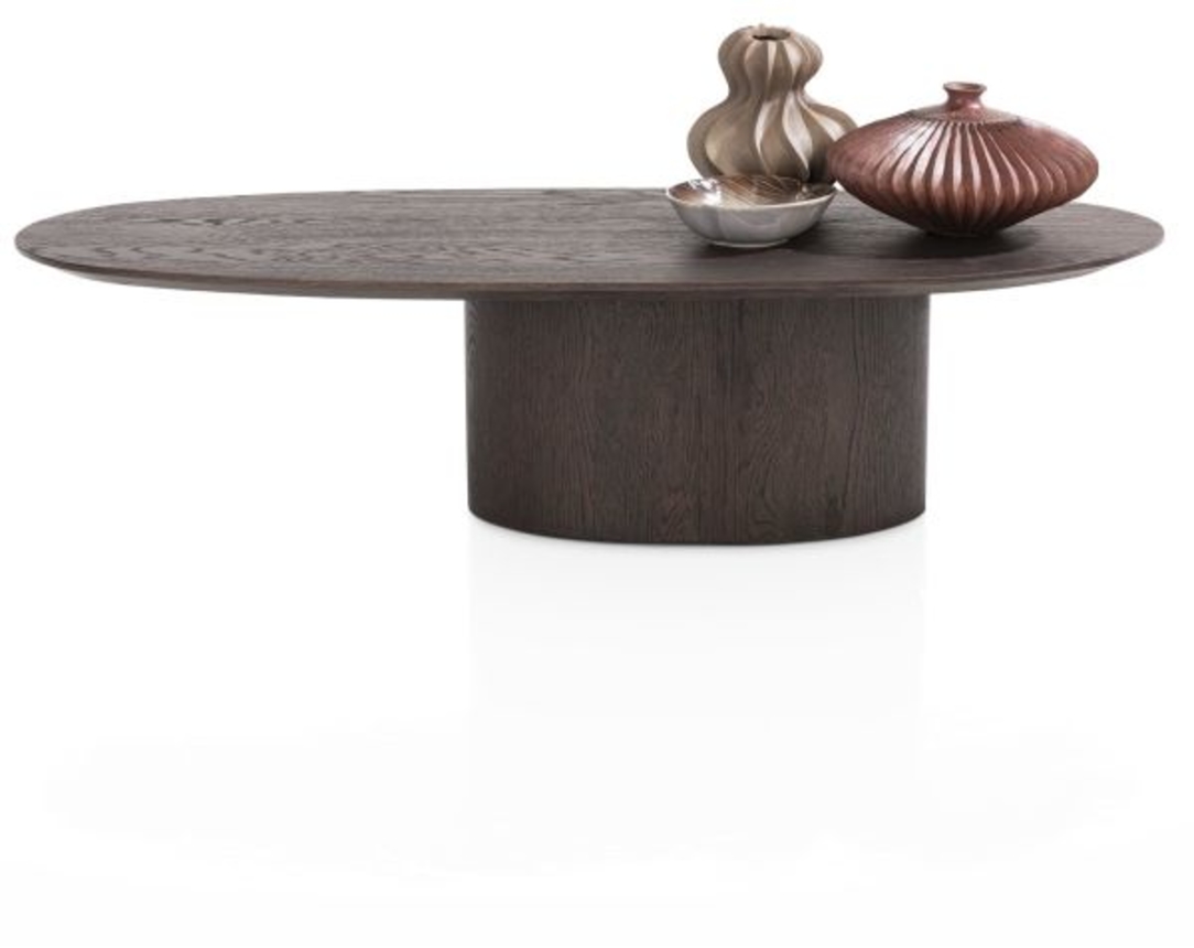 XOOON Trenton, Couchtisch 120 x 50 cm - Braun - 1