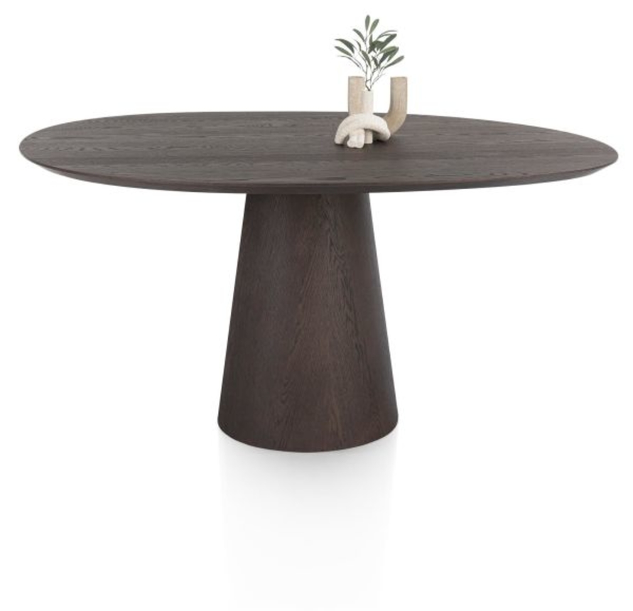 XOOON Trenton, Tisch 150 x 120 cm - Braun - 1