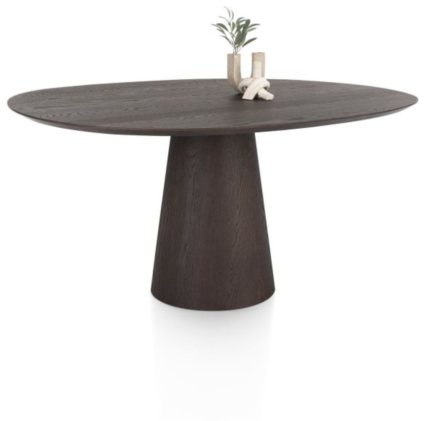 XOOON Trenton, Tisch 150 x 120 cm - Braun - 3