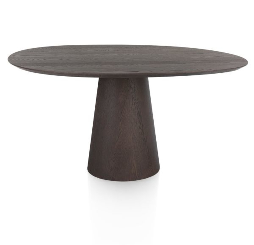 XOOON Trenton, Tisch 150 x 120 cm - Braun - 4