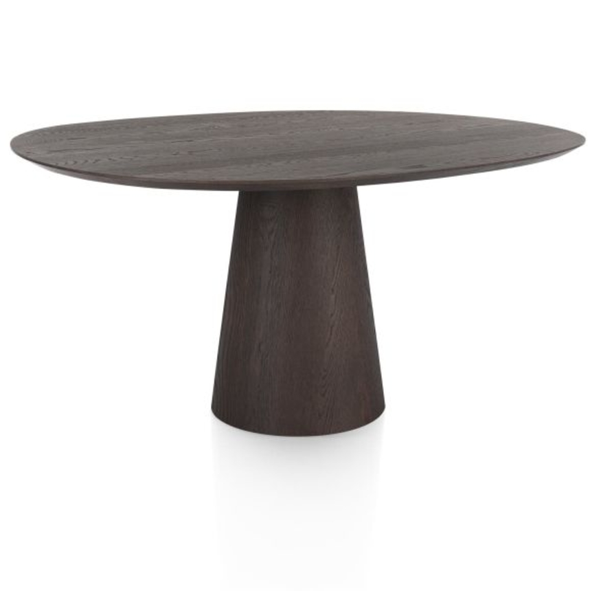 XOOON Trenton, Tisch 150 x 120 cm - Braun - 5