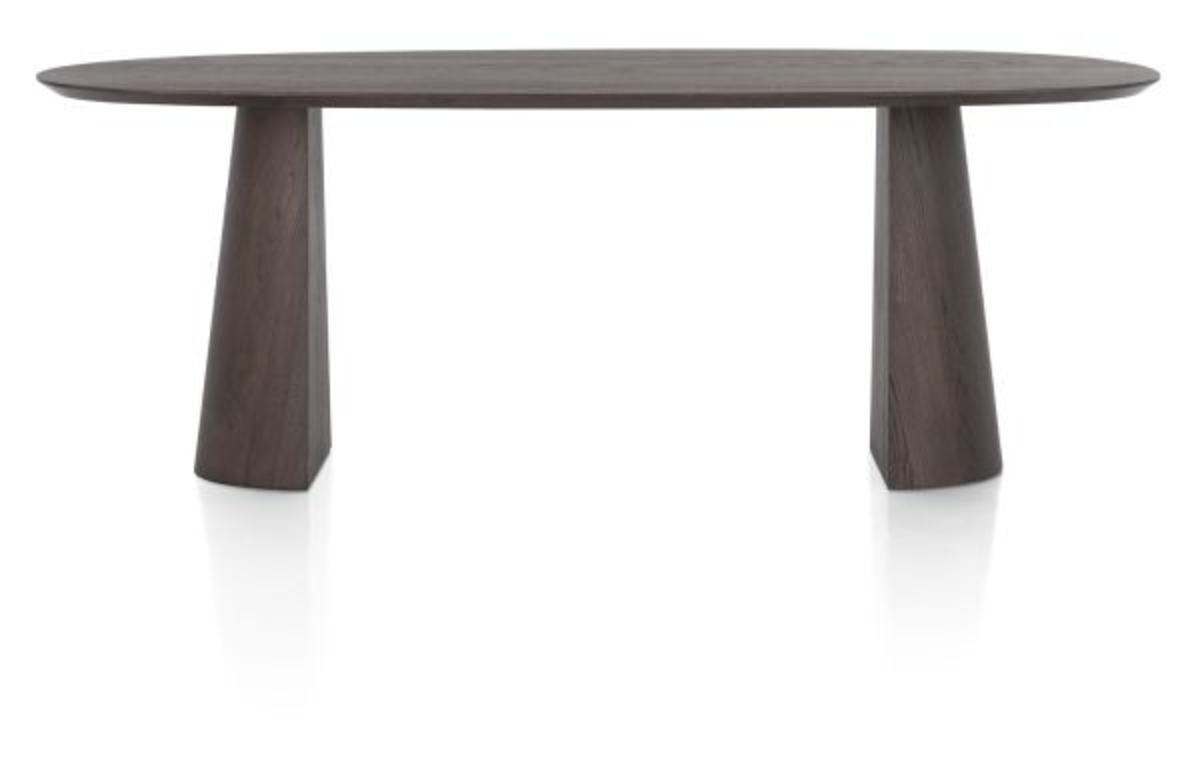 XOOON Trenton, Tisch 210 x 105 cm - Braun - 3