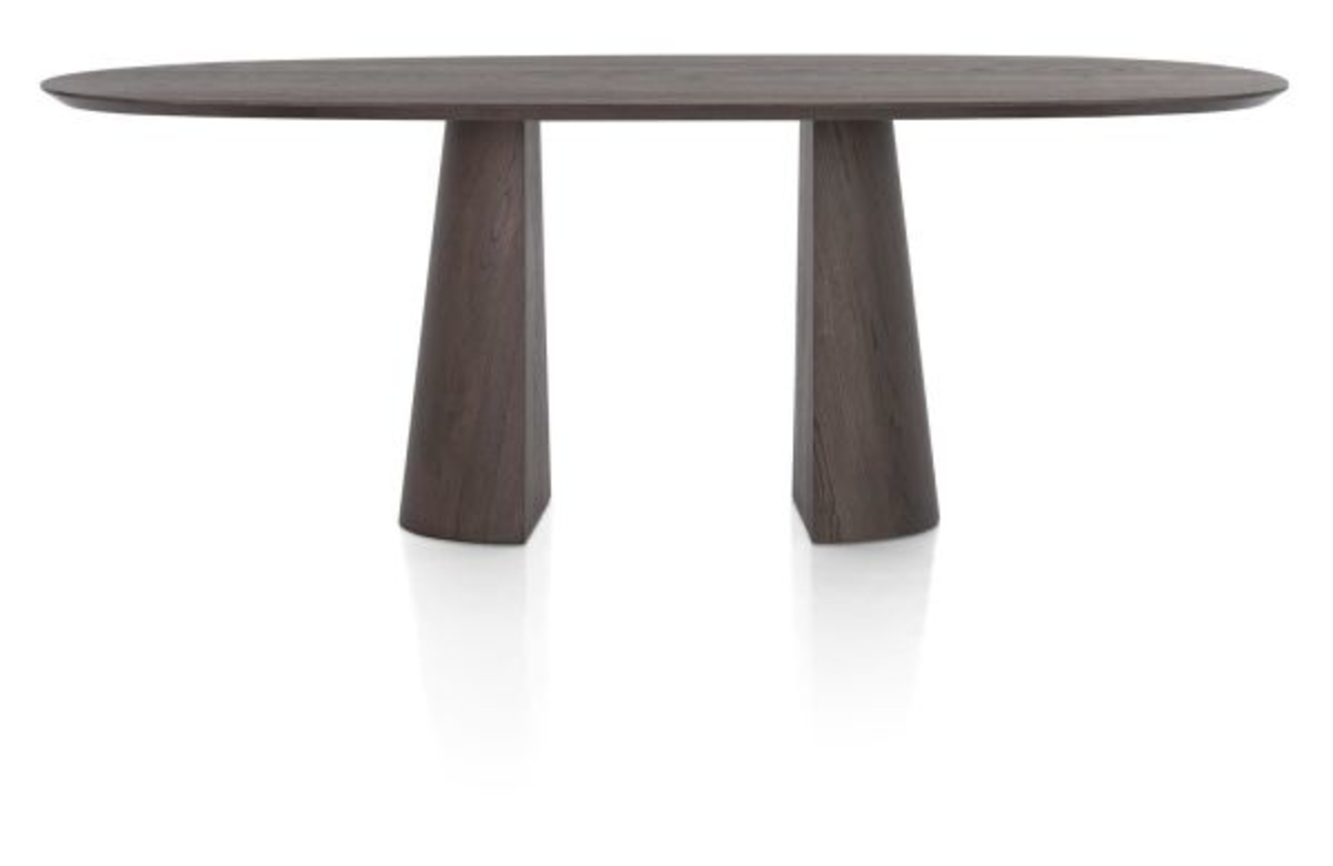 XOOON Trenton, Tisch 210 x 105 cm - Braun - 4