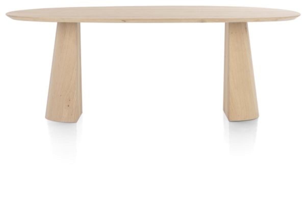 XOOON Trenton, Tisch 210 x 105 cm - Beige, Braun - 3