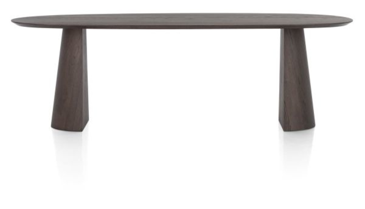 XOOON Trenton, Tisch 240 x 110 cm - Braun - 4