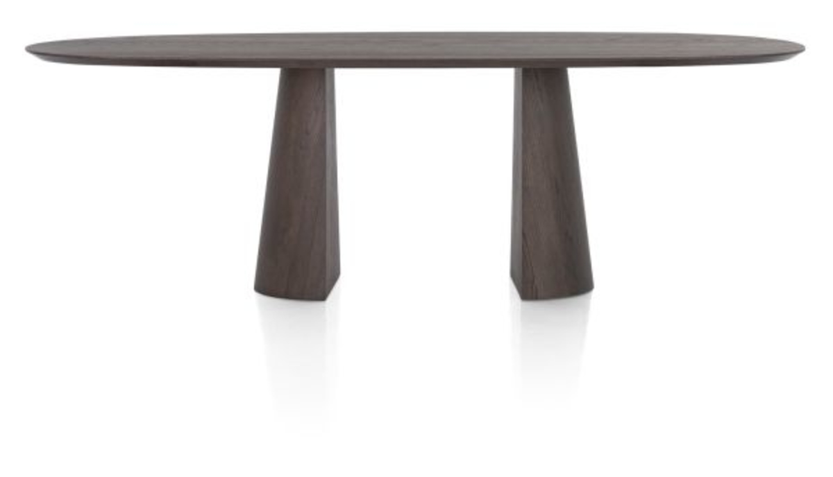 XOOON Trenton, Tisch 240 x 110 cm - Braun - 5