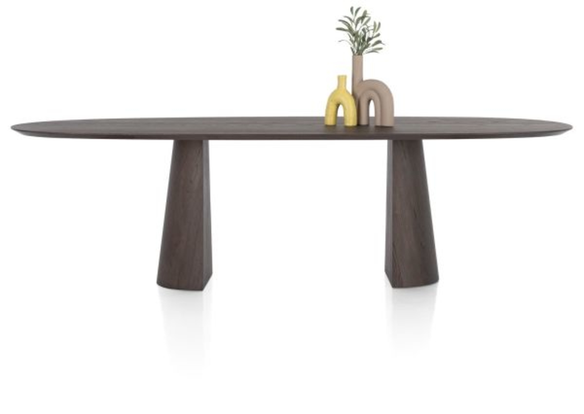 XOOON Trenton, Tisch 270 x 120 cm - Braun - 2