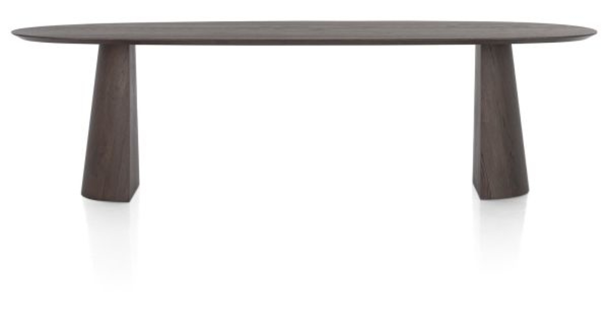 XOOON Trenton, Tisch 270 x 120 cm - Braun - 3