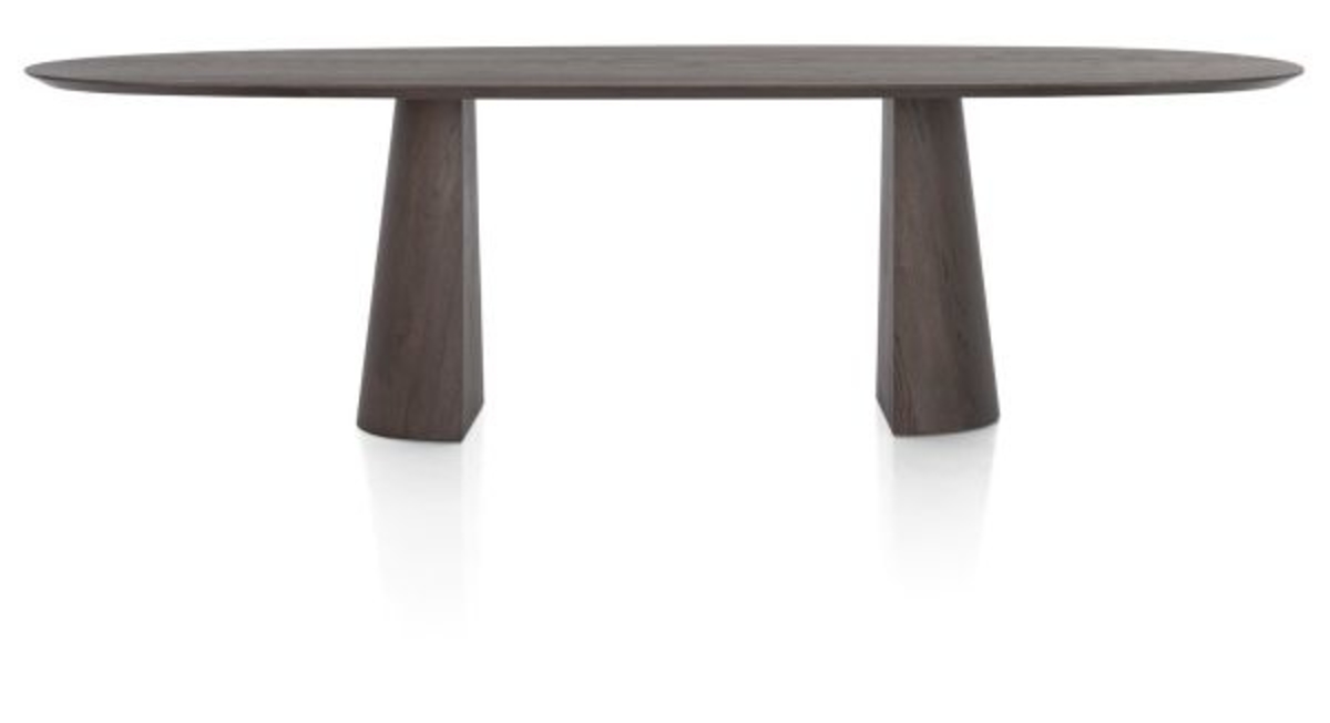 XOOON Trenton, Tisch 270 x 120 cm - Braun - 4