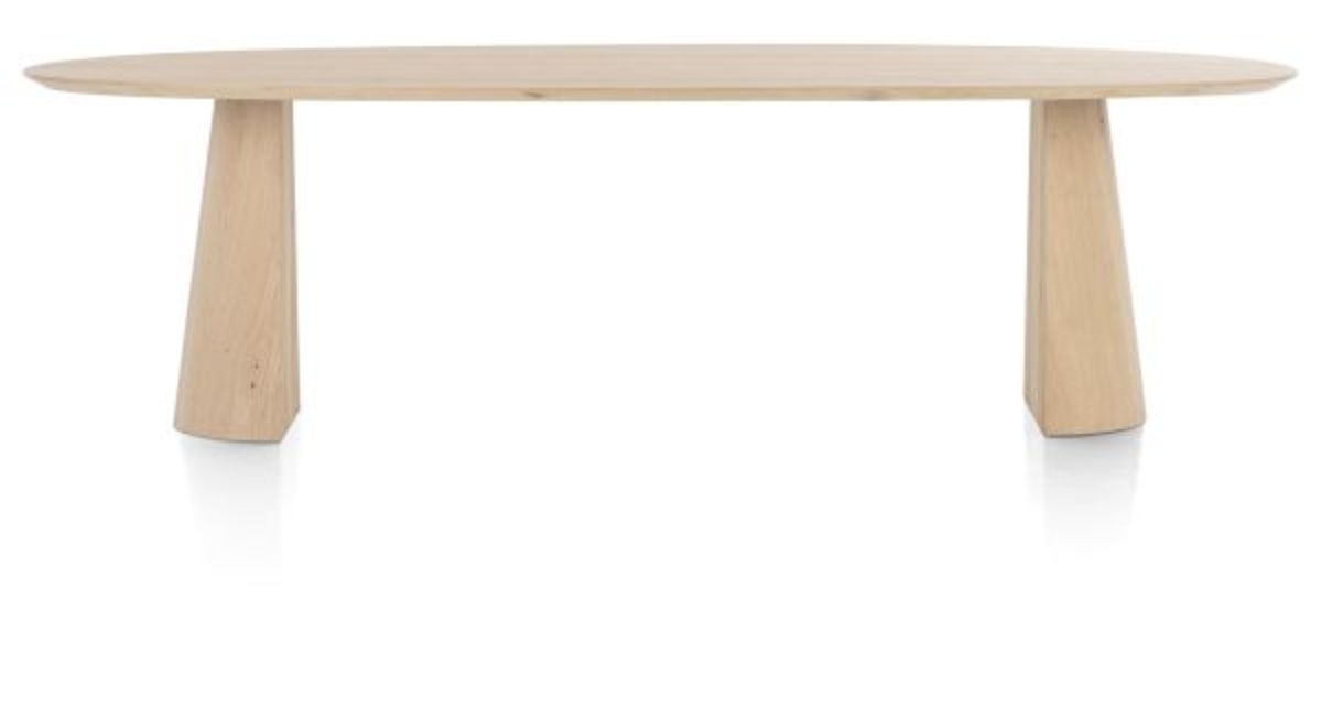 XOOON Trenton, Tisch 270 x 120 cm - Beige, Braun - 4