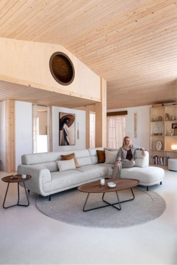 XOOON Brianza, Tisch 240 x 100 cm - Walnuß Furnier - Braun - 5