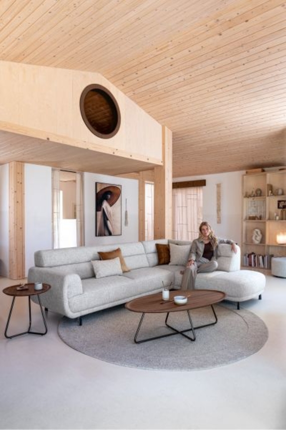 XOOON Brianza, Tisch 240 x 100 cm - Walnuß Furnier - Braun - 6