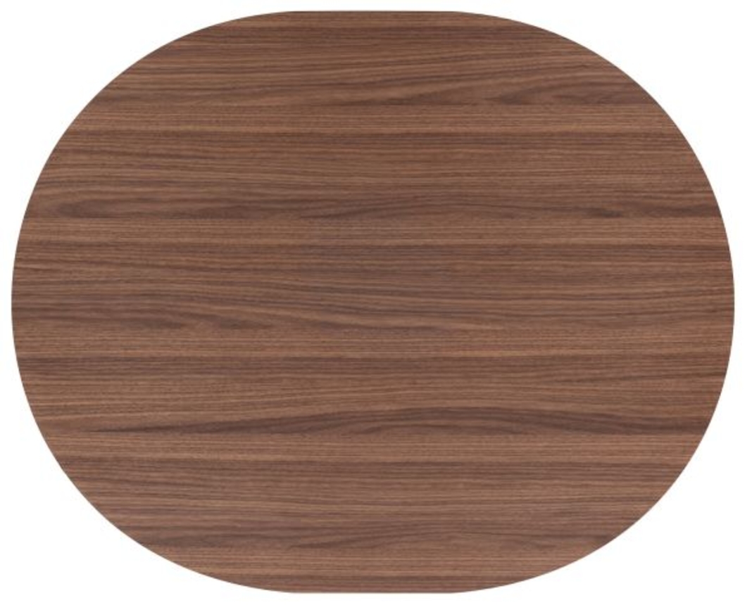 XOOON Brianza, Tisch 150 x 120 cm - Walnuß Furnier - Braun - 2