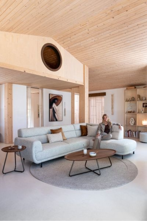 XOOON Brianza, Couchtisch 130 x 65 cm - Braun - 11