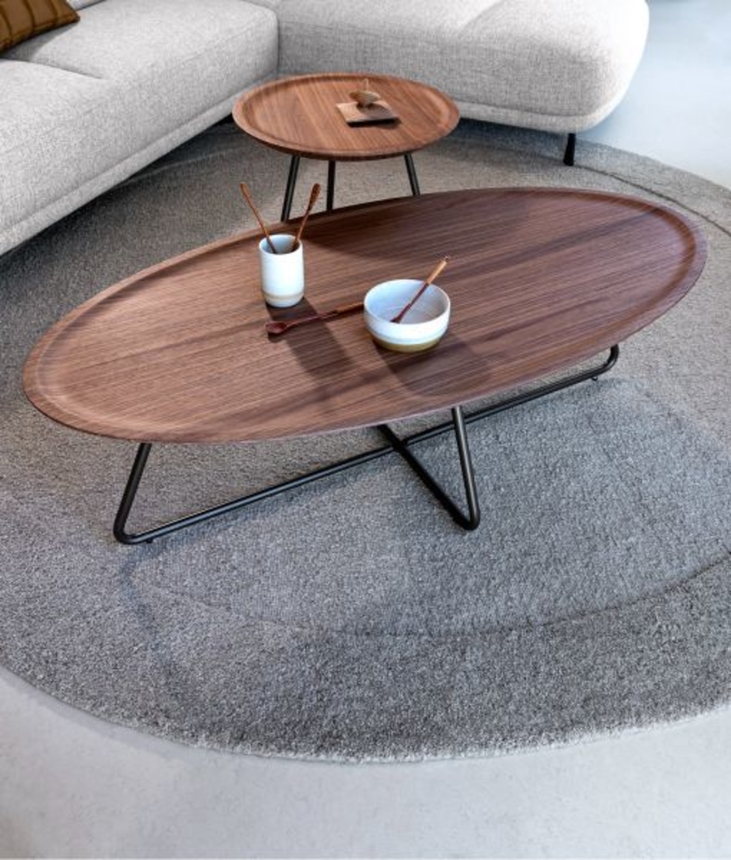 XOOON Brianza, Couchtisch 130 x 65 cm - Braun - 12