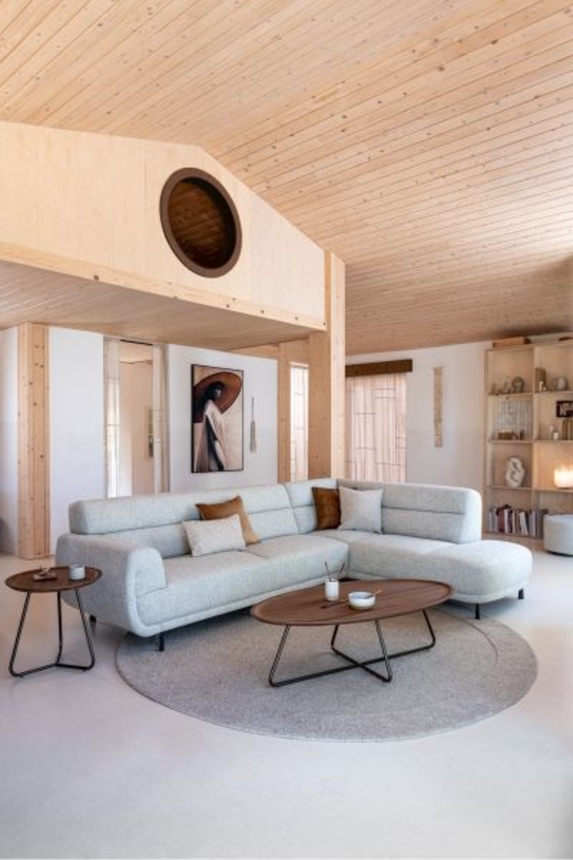 XOOON Brianza, Couchtisch 130 x 65 cm - Braun - 9