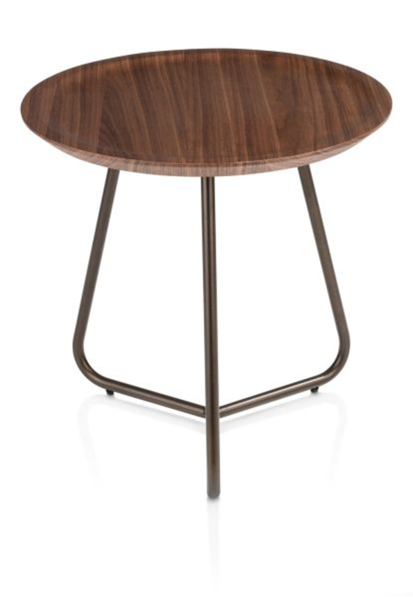 XOOON Brianza, Beistelltisch 50 x 50 cm - Braun - 4