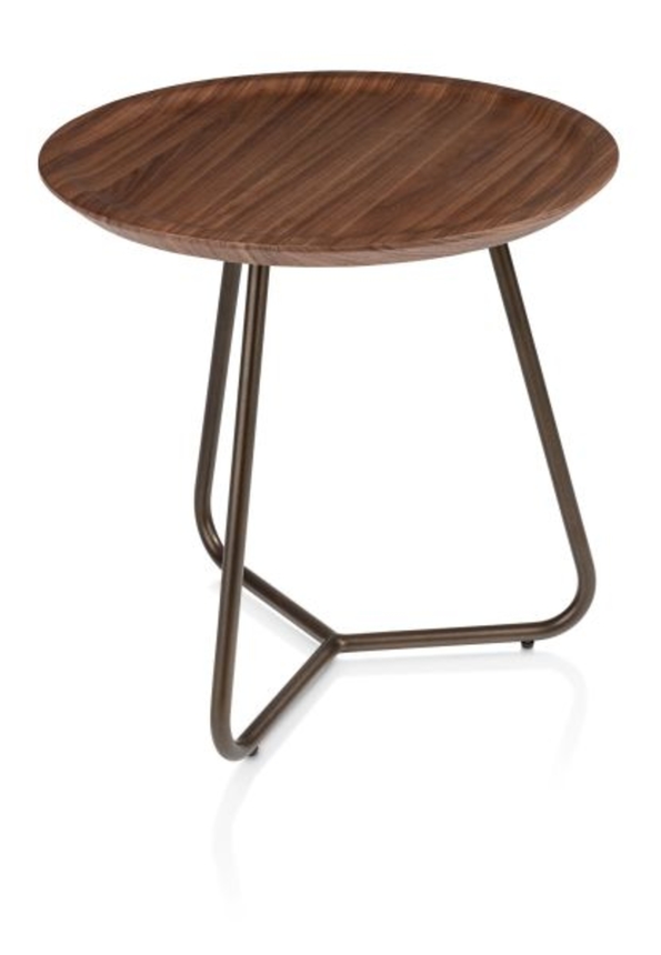 XOOON Brianza, Beistelltisch 50 x 50 cm - Braun - 5