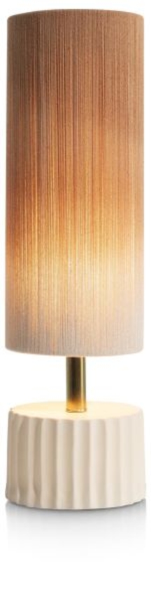 Coco Maison Tischleuchte "Ambre" mit Farbverlauf - Braun, Taupe - 1