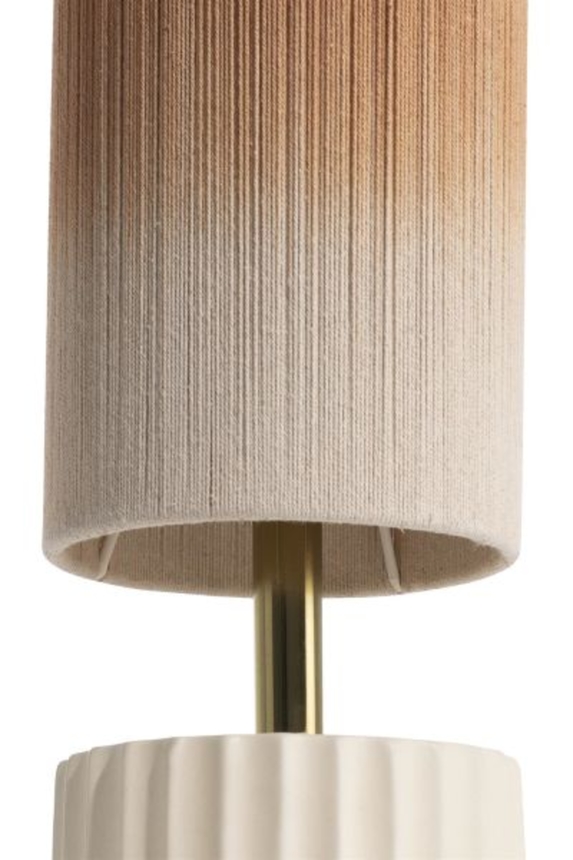 Coco Maison Tischleuchte "Ambre" mit Farbverlauf - Braun, Taupe - 5