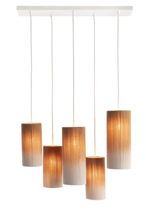 Coco Maison Ambre Hängelampe 5*E27 - Braun, Taupe - 1