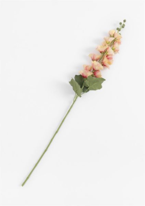 Coco Maison Alcea Spray Kunstblume H105cm - Gruen, Pink, Orange - 1