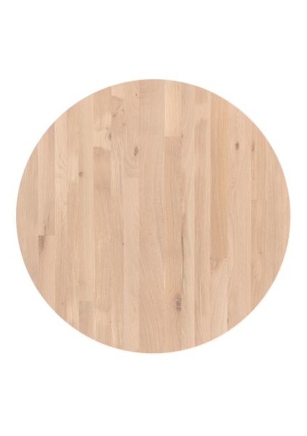 XOOON Arvada, Esstisch 125 cm, rund, 4 Beine - Beige, Weiß, Gelb - 2