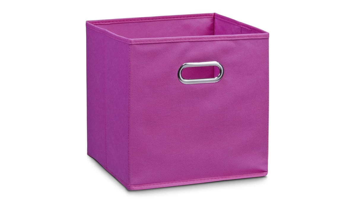 Aufbewahrungsbox aus Vlies, ca. 32x32 cm, pink - Pink - 1