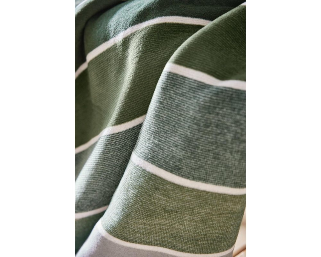 Interliving Decke 9114, ca. 150x200 cm, grün - Horizon green - 2