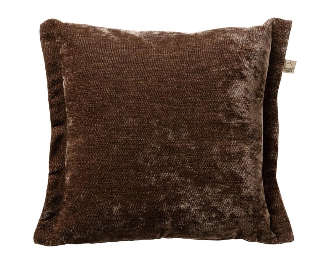 Trendhopper Kissen "Lewis", ca. 45x45 cm, braun - Chocolate Martini - 1
